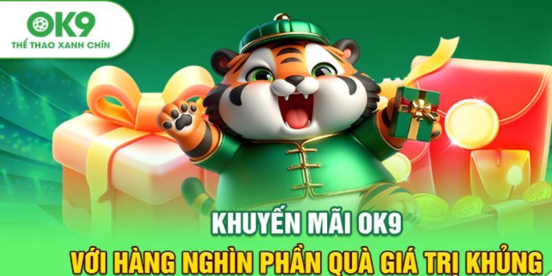 Hoàn trả tiền cược siêu hời tại OK9