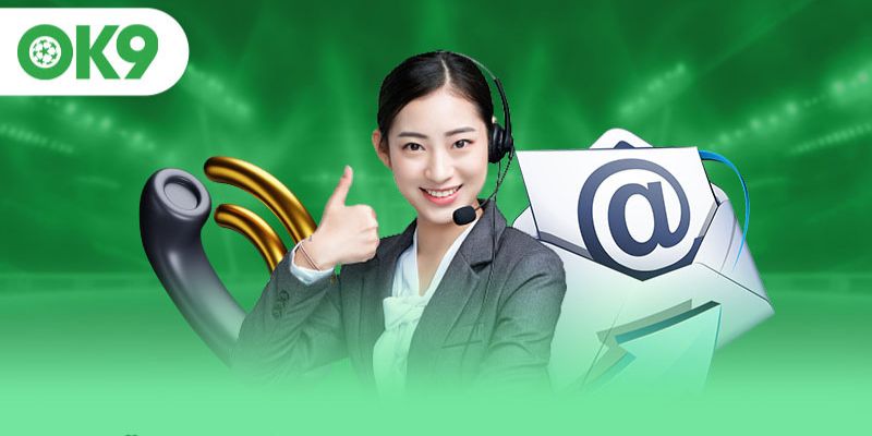 Ok9 hỗ trợ khách hàng liên tục